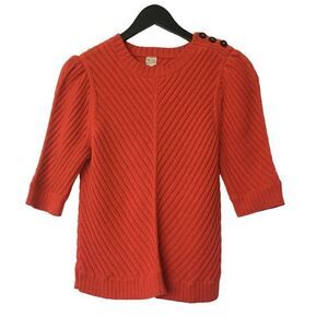 Chevron Rib  Pullover LA VIE By REBECCA TAYLOR